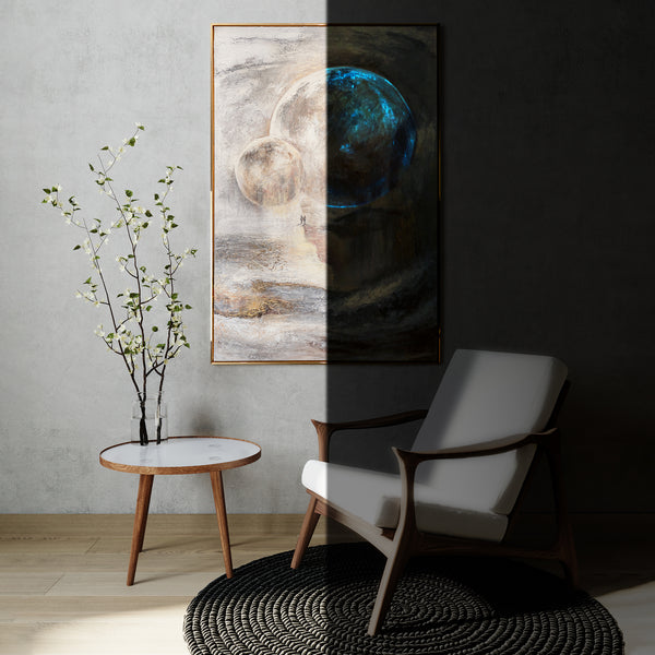 glow in the dark wall art
