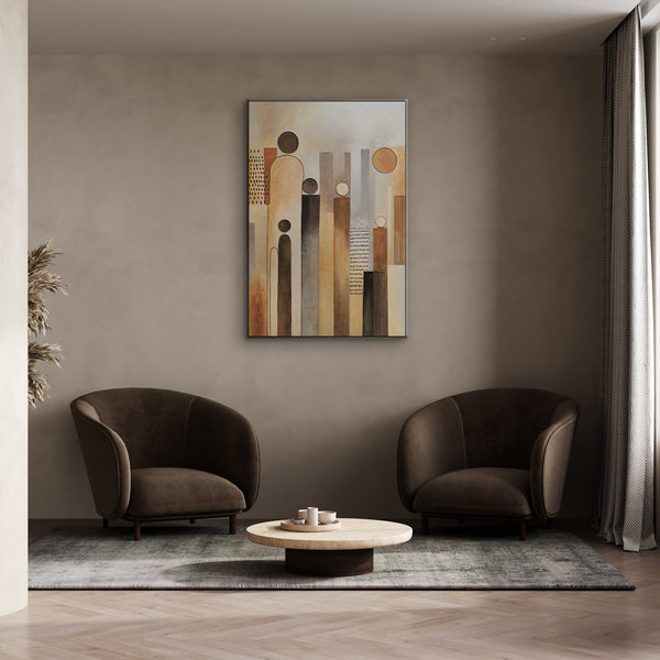 Obraz „Miasto figur”