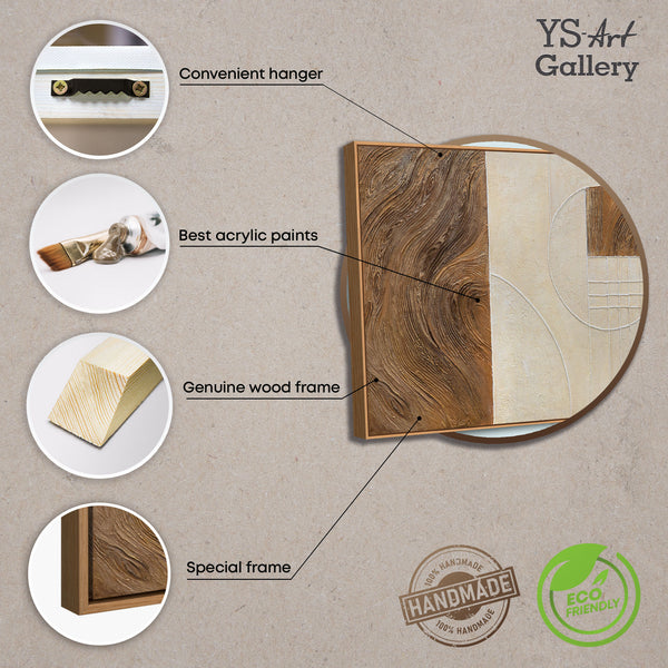 Obraz „Linie i okrąg”