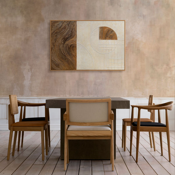 Obraz „Linie i okrąg”