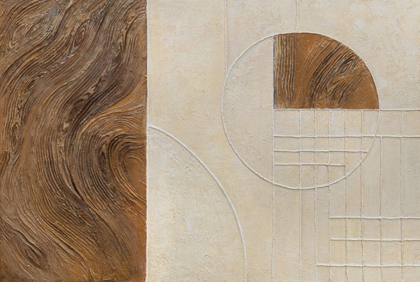 Obraz „Linie i okrąg”