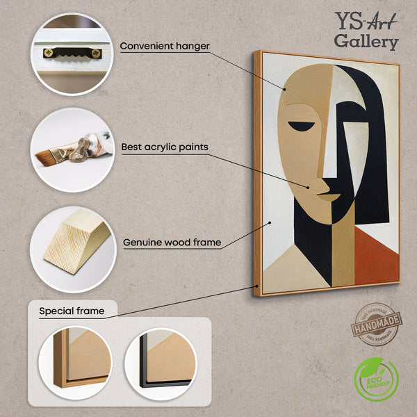 Obraz „Geometria twarzy”