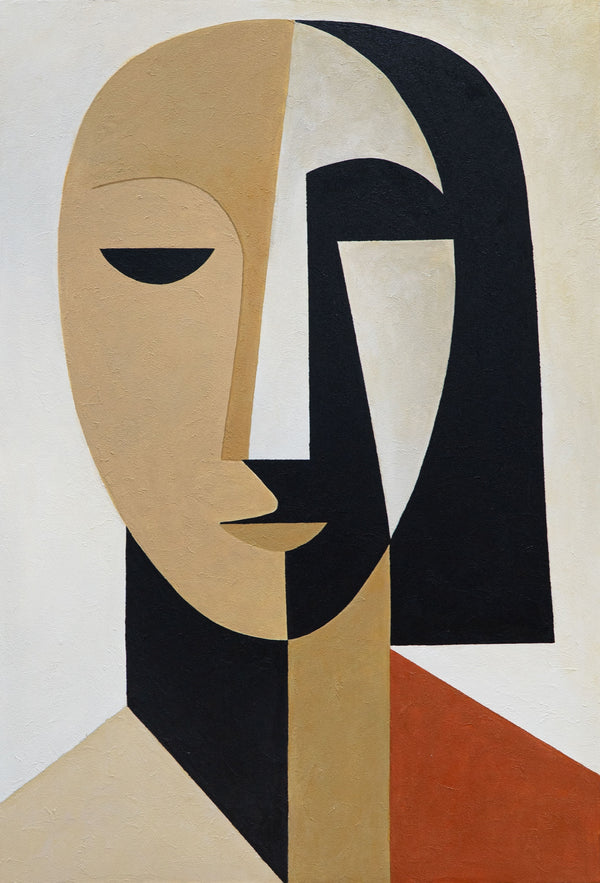 Obraz „Geometria twarzy”