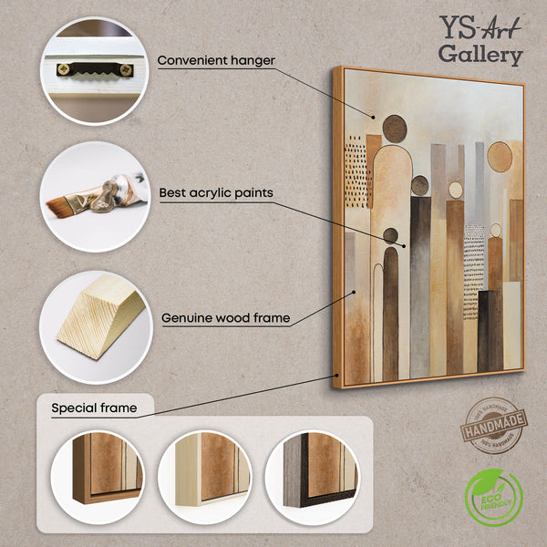 Obraz „Miasto figur”