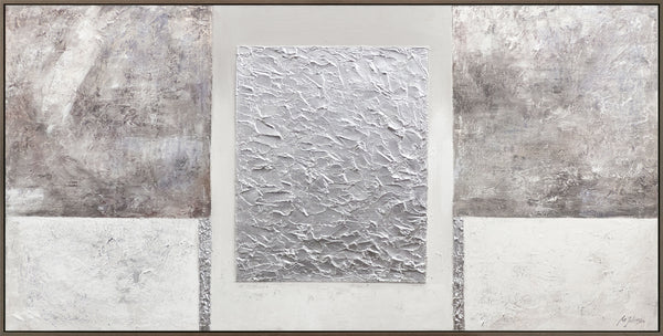 Obraz „Minimal Structure” - abstrakcja z geometrycznym spokojem
