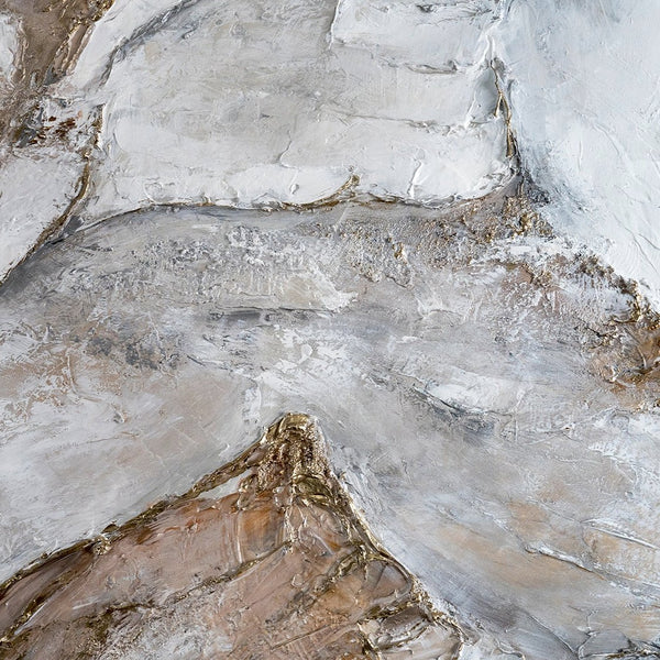 abstract acrylic painting on canvas
